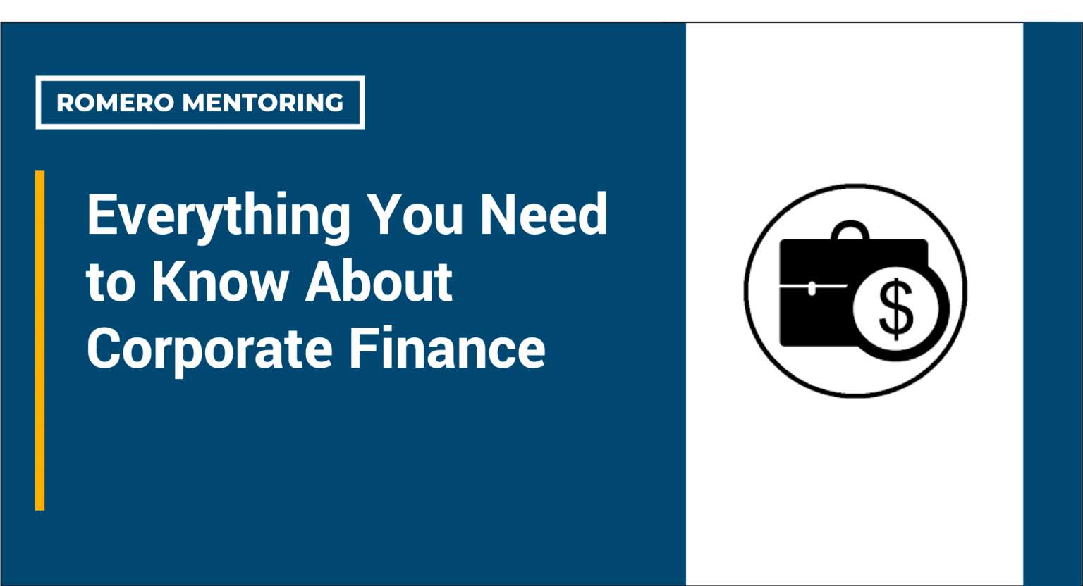 Everything You Need To Know About Corporate Finance