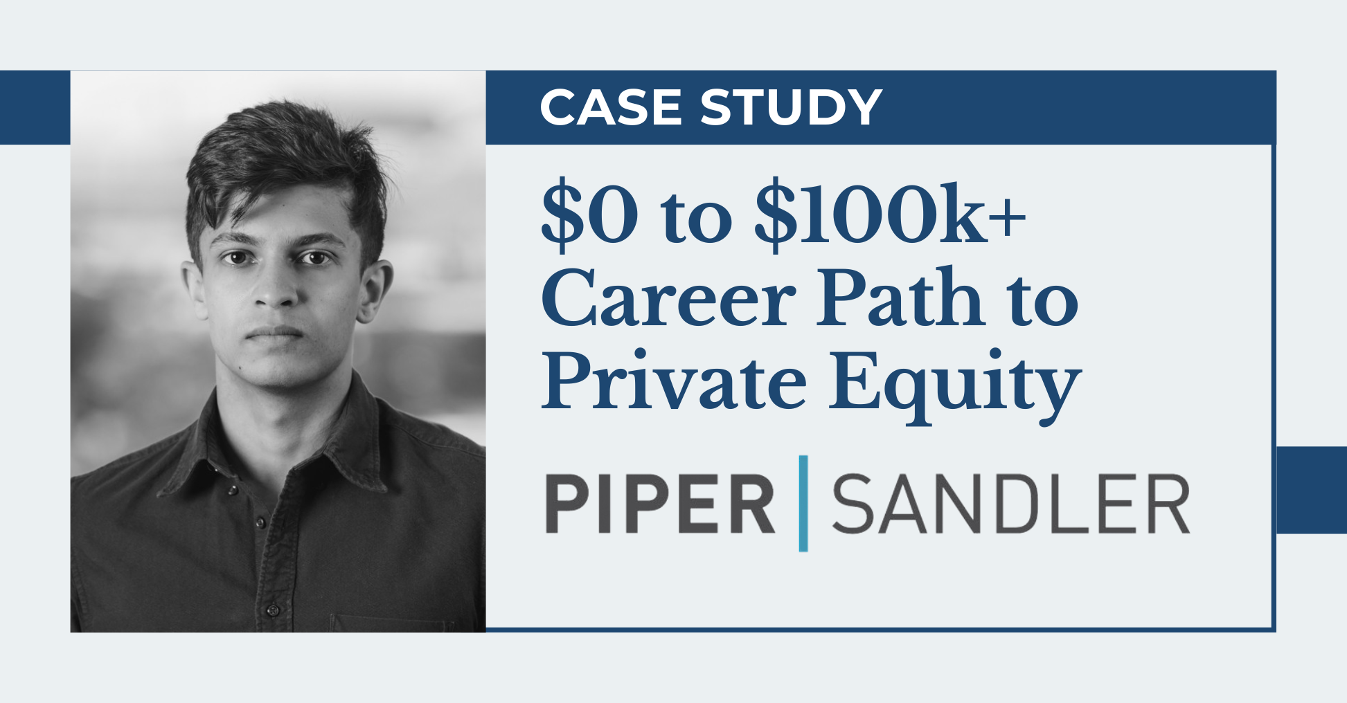 Romero Mentoring Student Goes From $0 to $100k+; Career In Private Equity