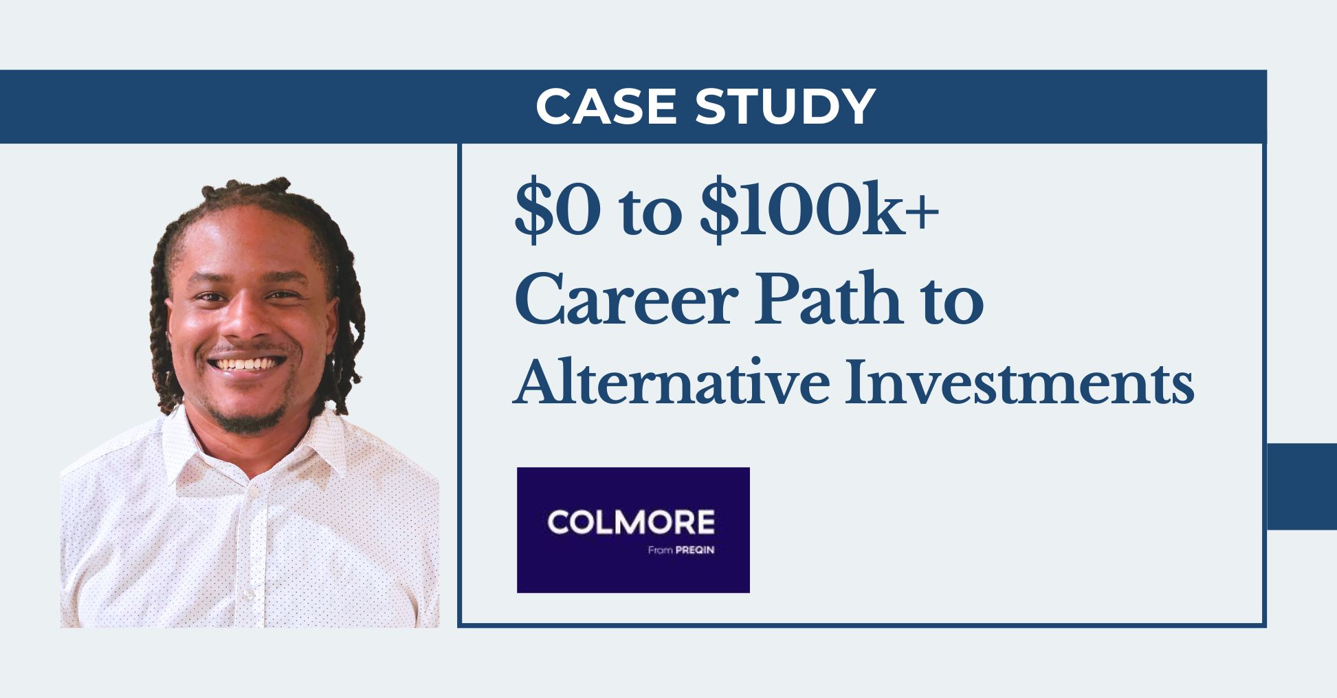 Romero Mentoring Student Goes From $0 to $100k+; Career In Alternative Assets